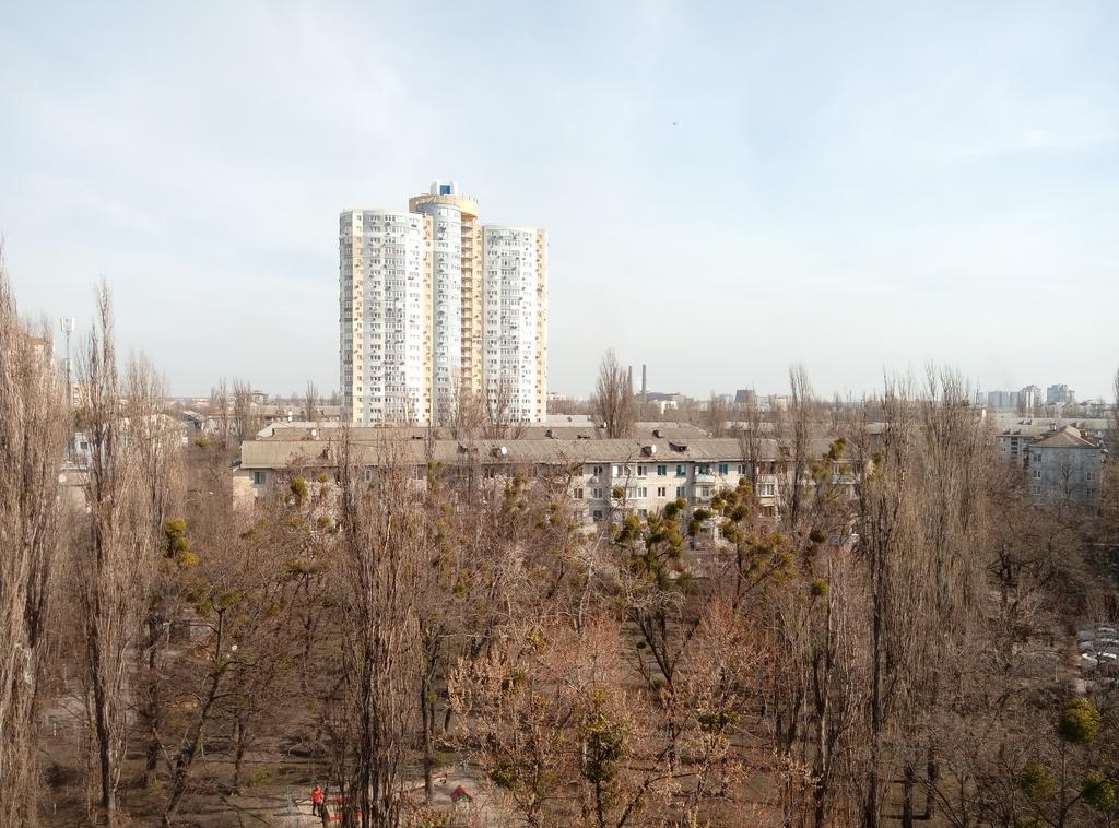 Apartment Darnitca Kiew Exterior foto